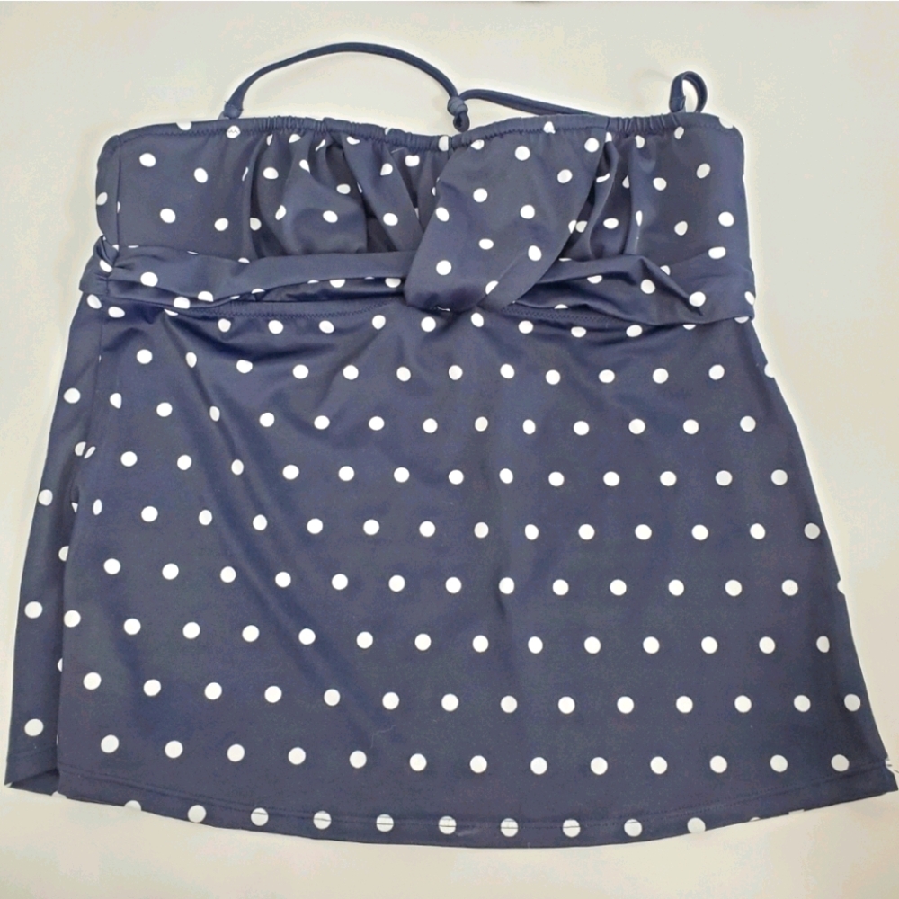 J.CREW Halter Polkadot 2 Piece Swimsuit